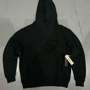 Essentials Classic Black Hoodie